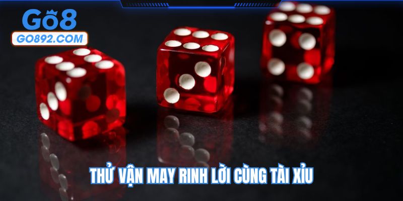 Thử vận may rinh lời cùng tài xỉu